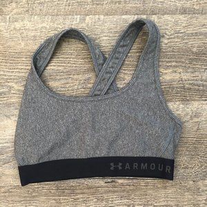 Grey Under Armour Sports Bra